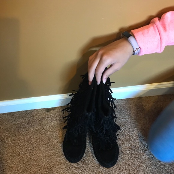 Stylish black girls boot size 4 - Picture 2 of 2